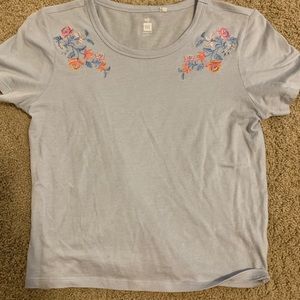 pacsun floral tee